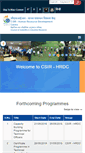 Mobile Screenshot of csirhrdc.res.in